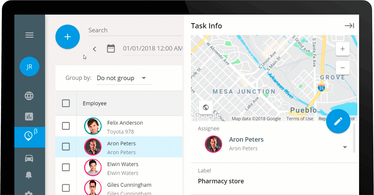 Tasks for field force employees a fresh new look at field service and