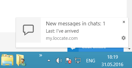 Loccate Instant Browser Push Notifications